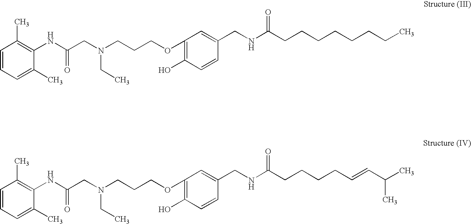 Analgesics, anaesthetics, antifoulants, aversants, irritants, incapacitants and compositions containing the same