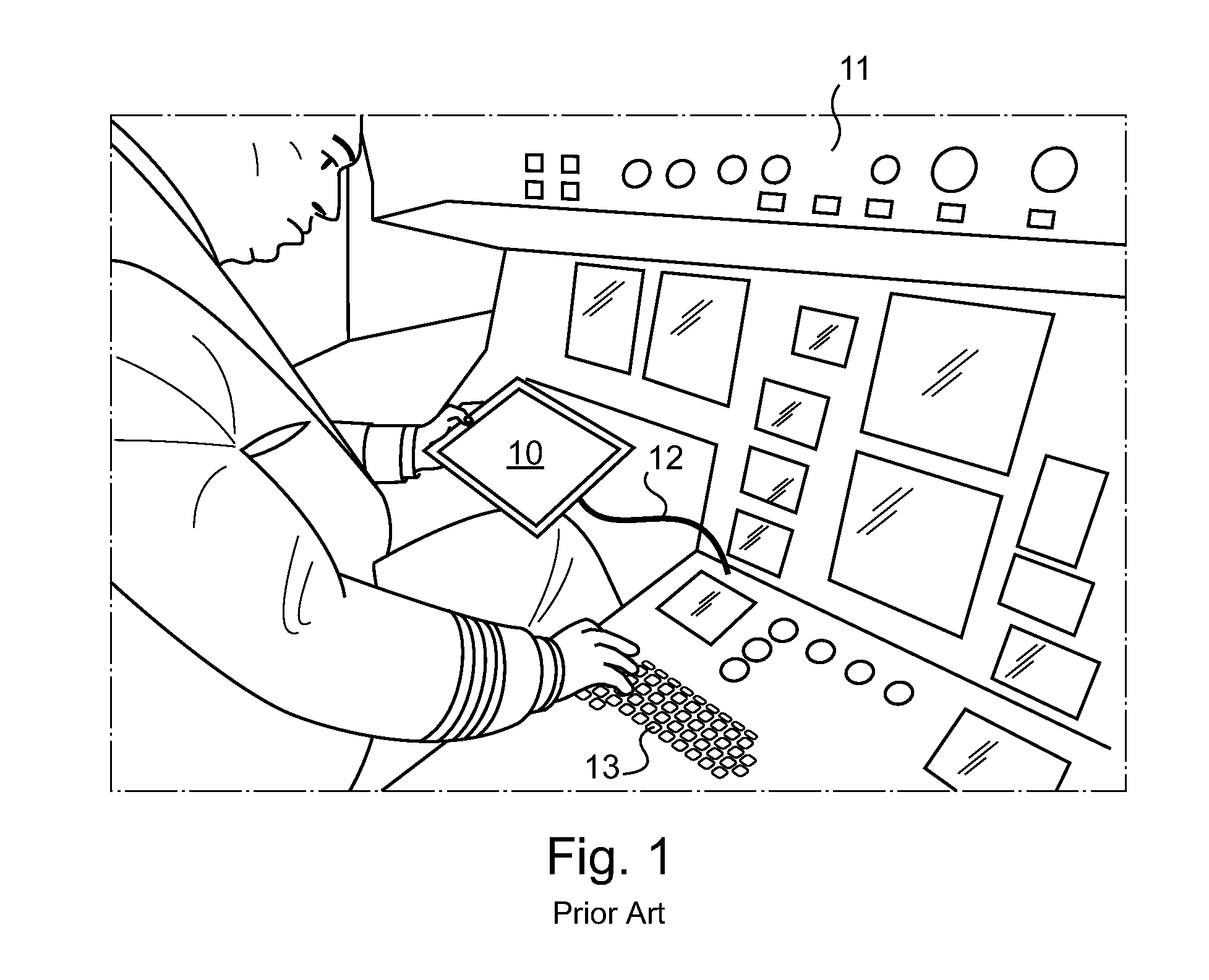 Hybrid architecture for an aircraft system