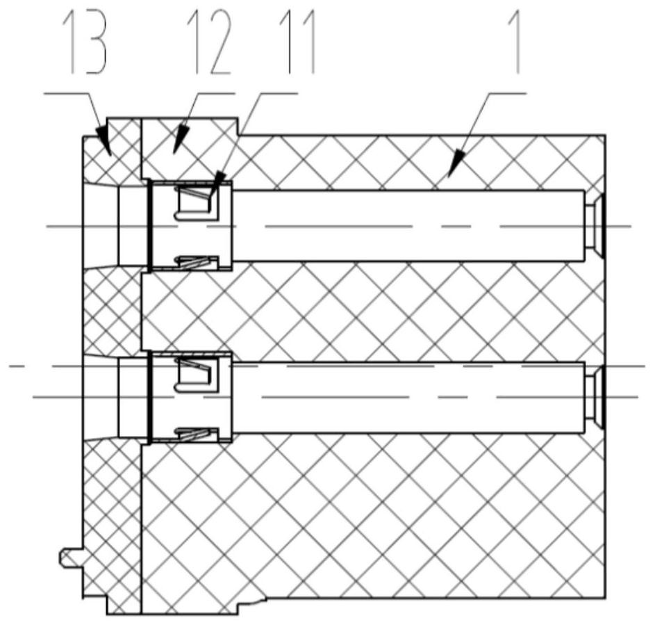 An automatic detection mechanism and method for the fixity of connector positioning claws