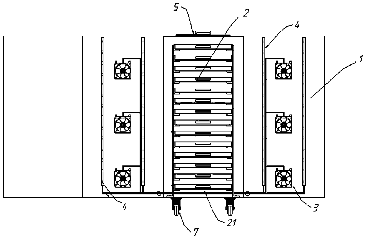 Strawberry fresh-keeping device and fresh-keeping method