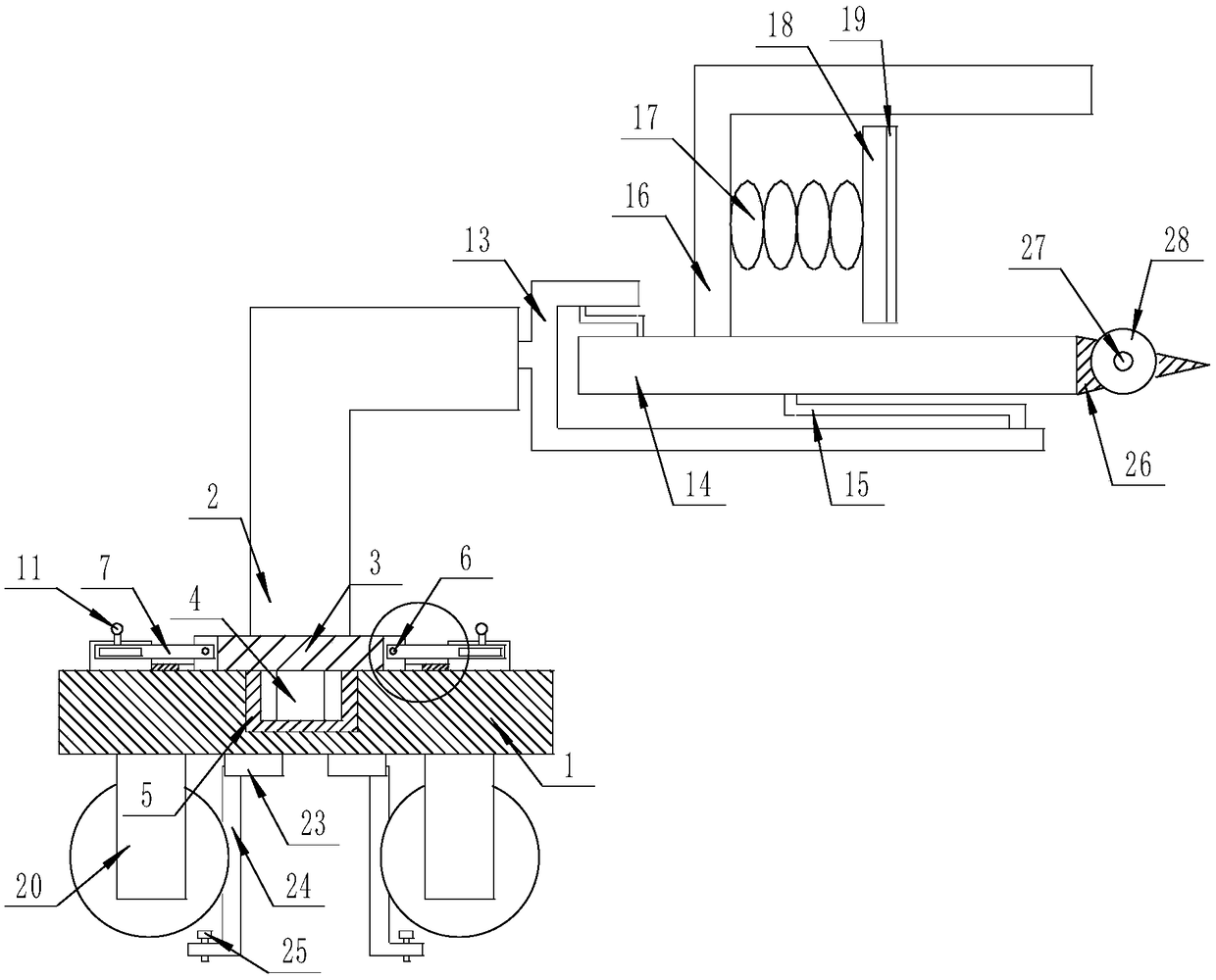 Loading and unloading manipulator