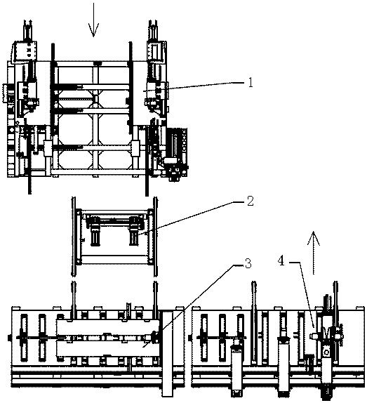 A combined processing technology for the installation position of the door cover frame