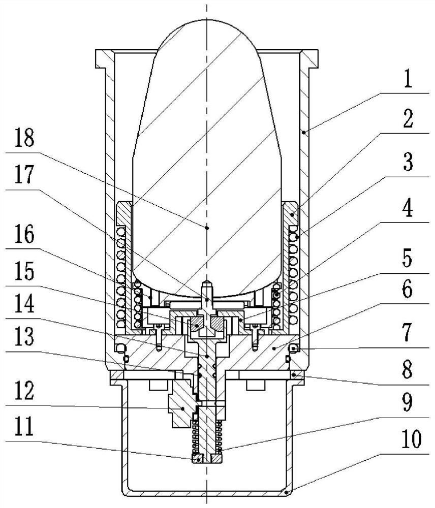 A buoy throwing and releasing device