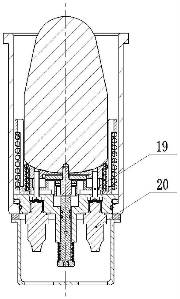 A buoy throwing and releasing device