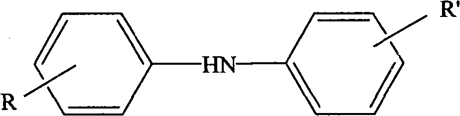 Composite of engine lubricant and preparation method thereof