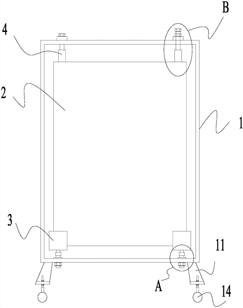 Anti-seismic and noise-reduction electrical control cabinet