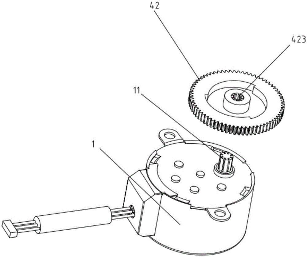 Pump and automatic putting system provided with same