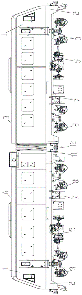 Self-powered railway official rail car