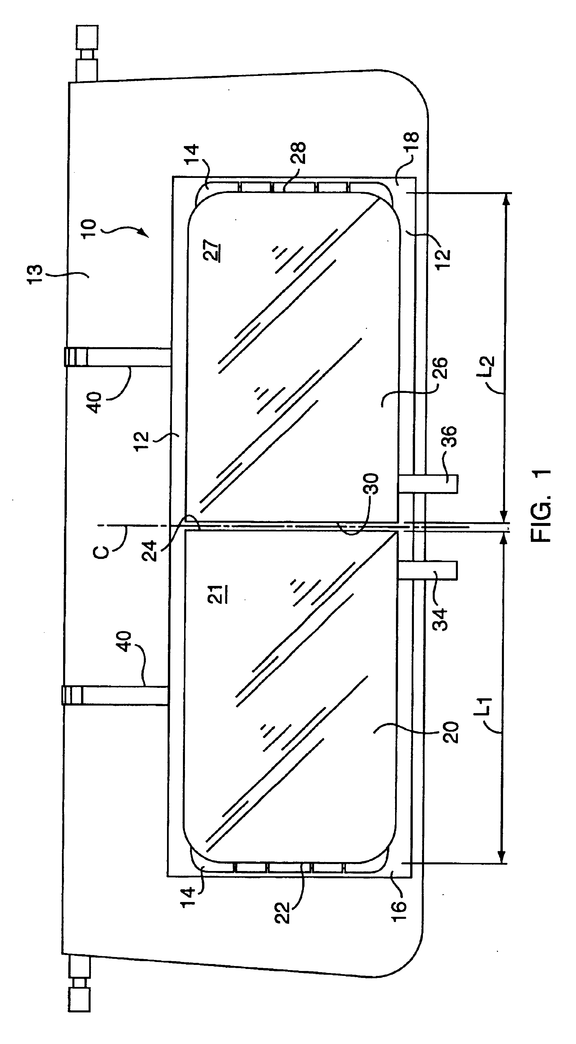 Multi-view visor mirror