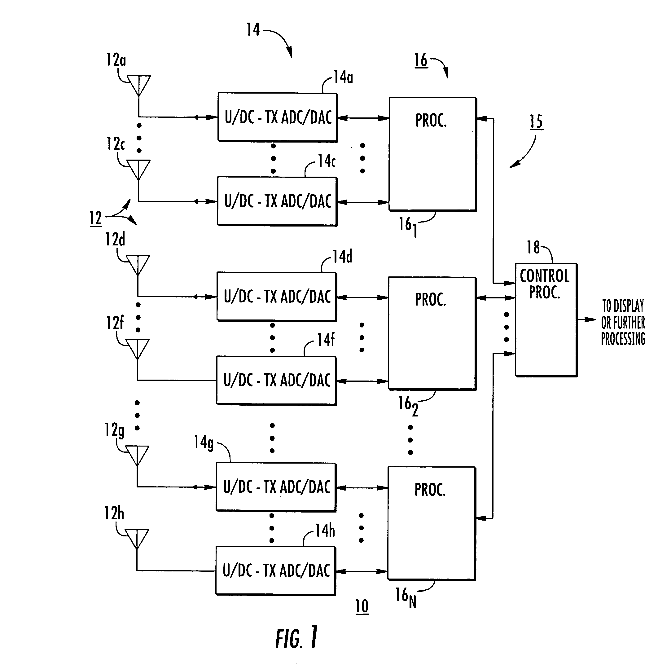 Reflected wave clock synchronization