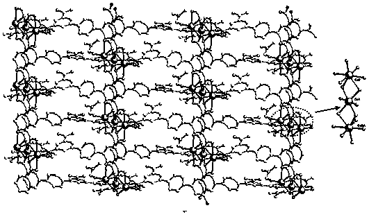 Method for detecting L-cysteine based on calcium-metal organic framework material as fluorescent probe