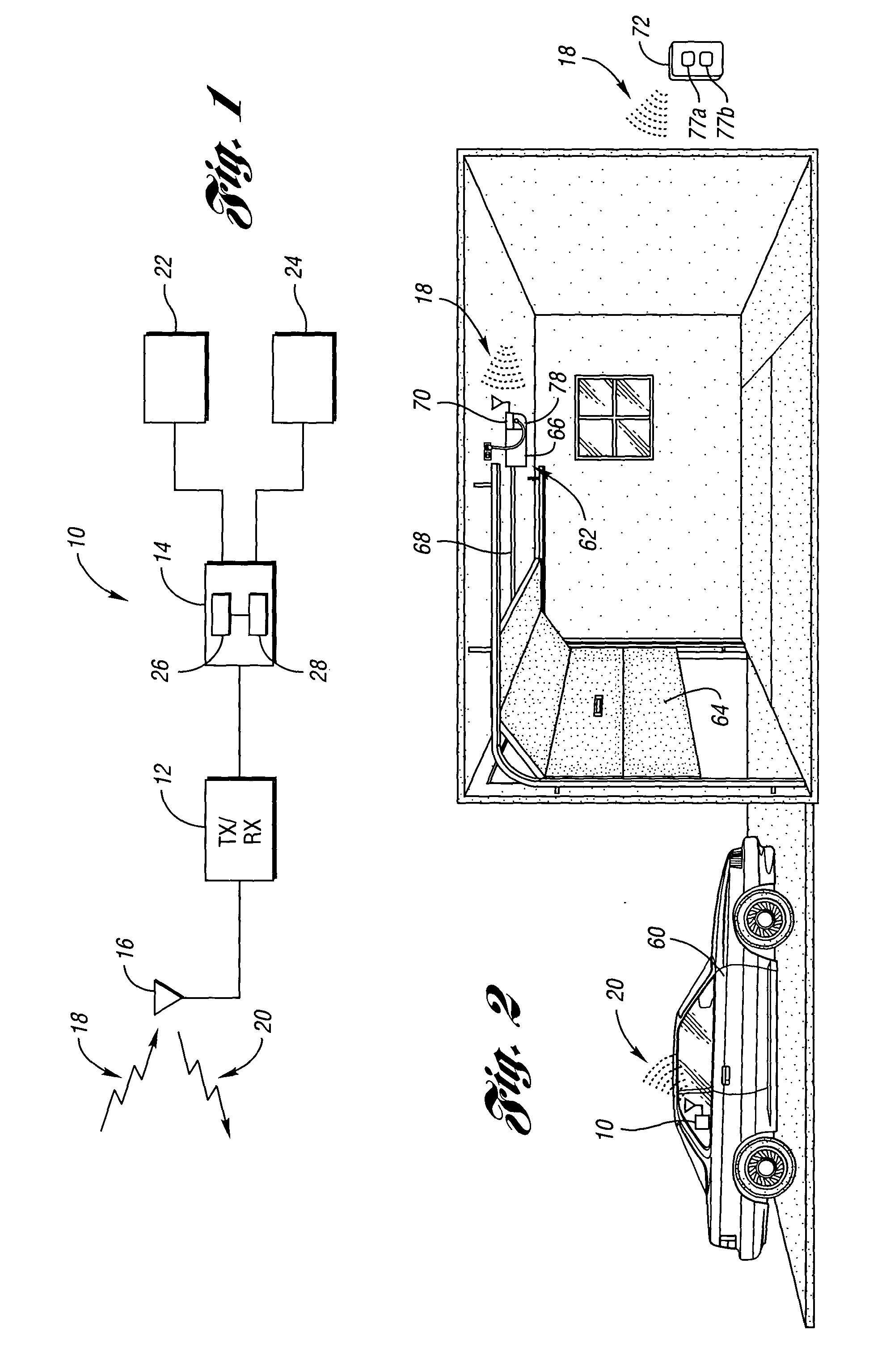 Universal vehicle based garage door opener control system and method