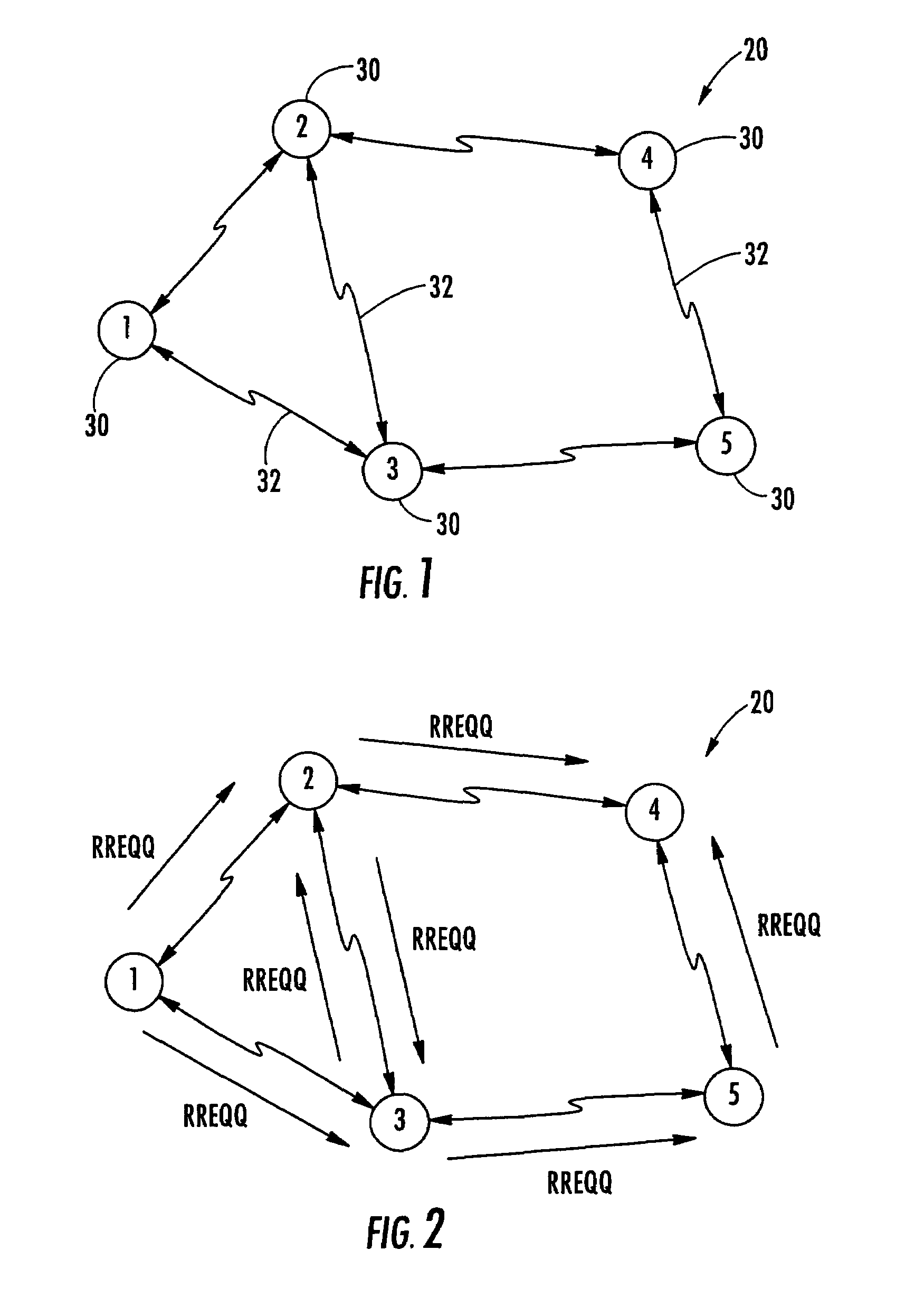 Allocating channels in a mobile ad hoc network