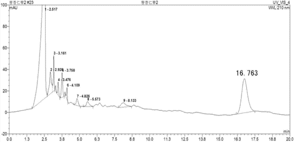 Method for determining content of effective ingredient amygdalin in loquat leaf cough syrup