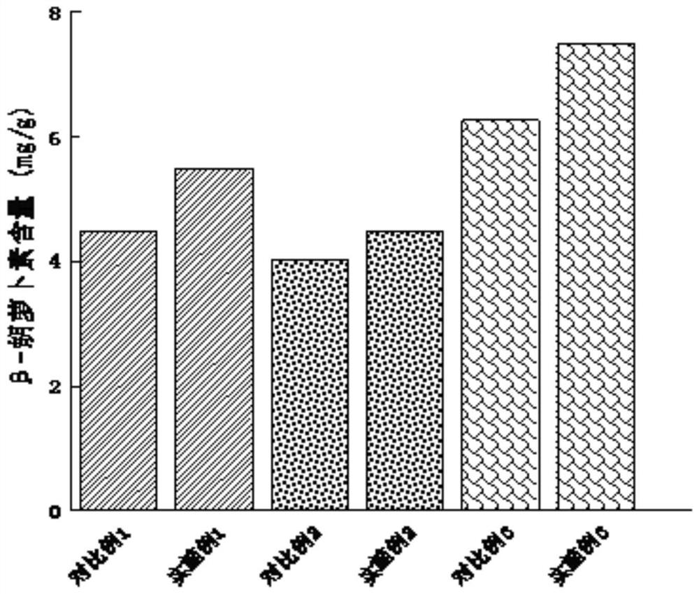 Beta-carotene-starch-chitosan microcapsule and preparation method thereof