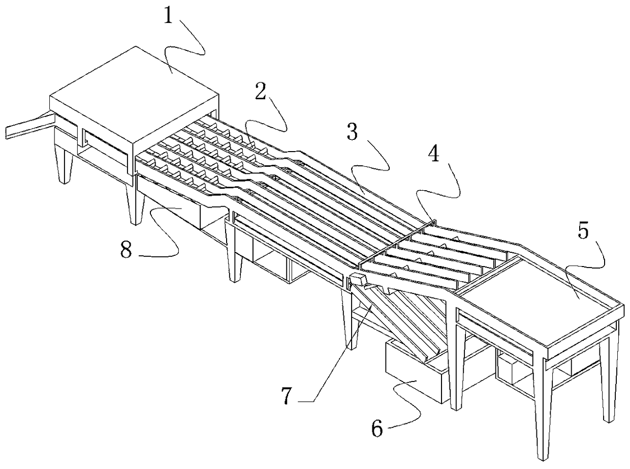 Multifunctional wild papaya screening machine