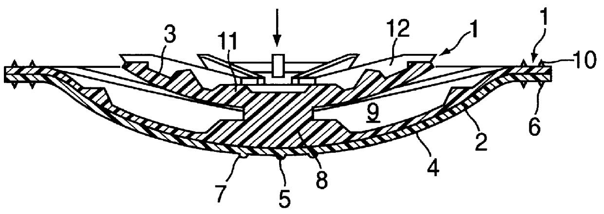 Spring diaphragm for shut-off valves and regulators