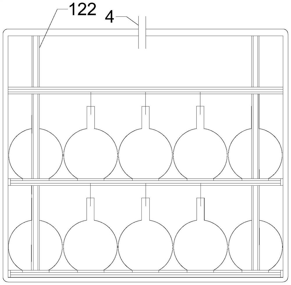 Vacuum pumping device and method for geotechnical test