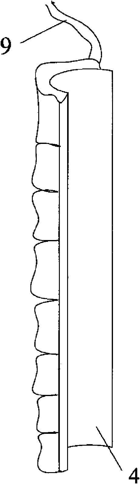 Ultrasonic detection aid for concrete pier