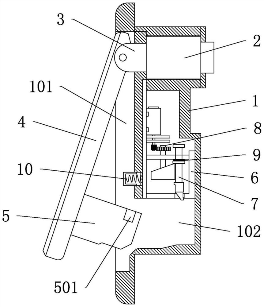 Intelligent anti-theft door lock