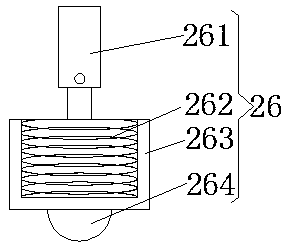 Food detection device for food processing factory