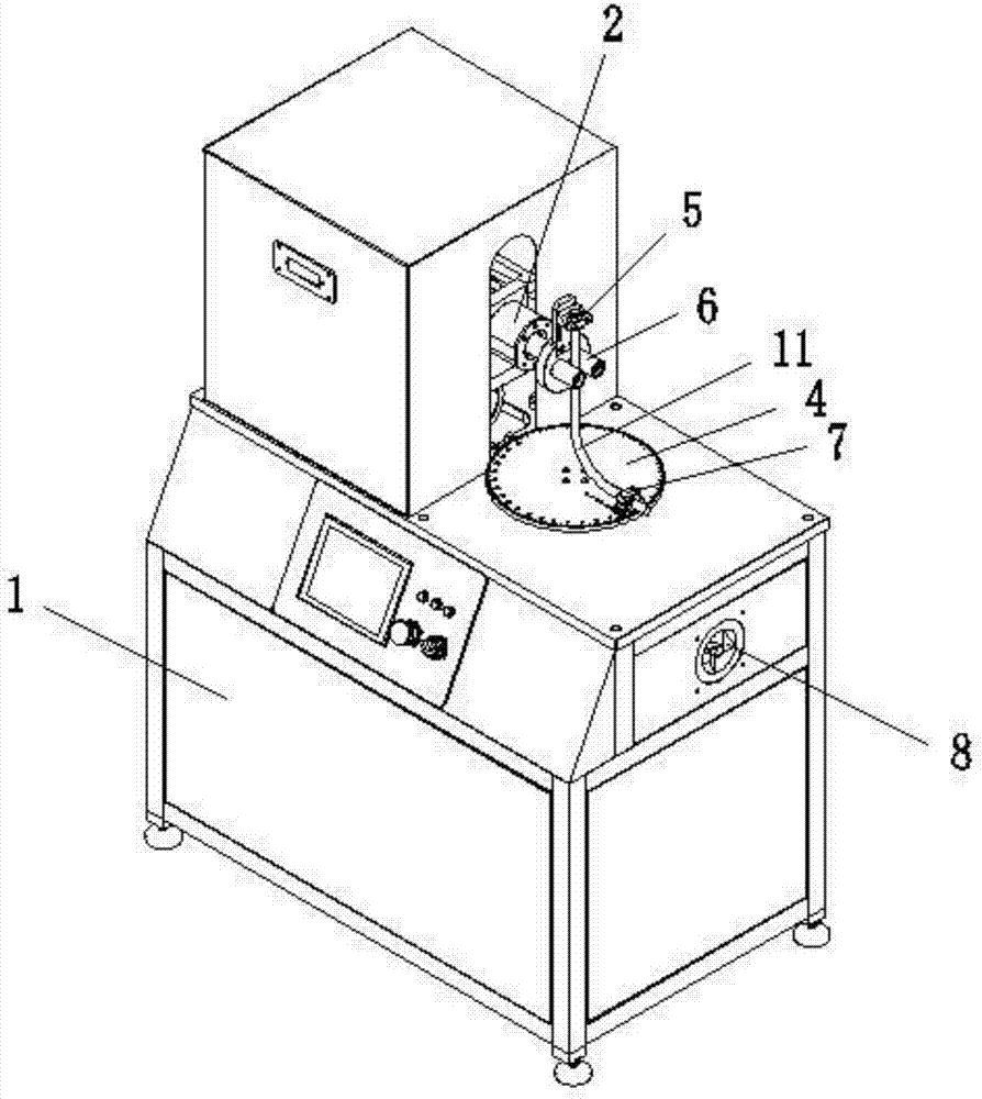 Composite wire twisting and bending tester