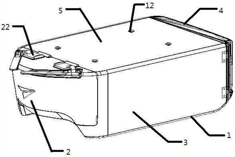 Logistics unmanned aerial vehicle container