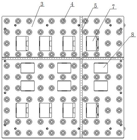 Mold conveying platform