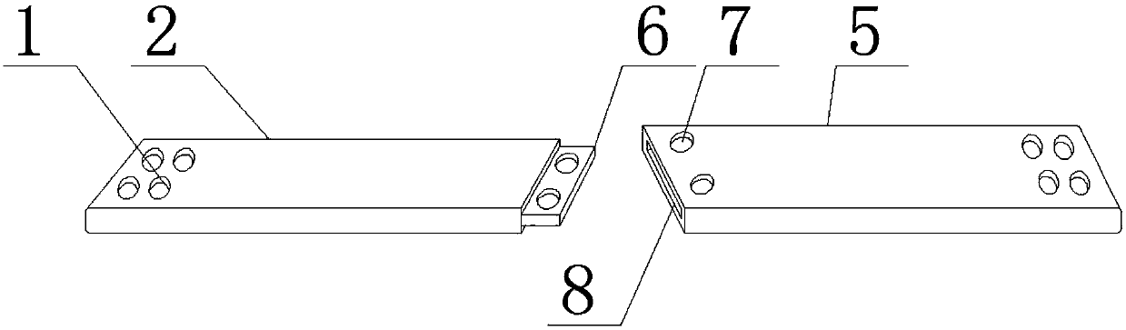 Composite conductive copper bar