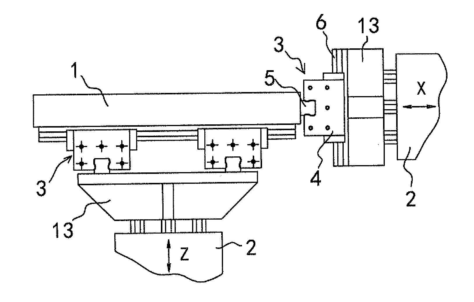 Triaxial vibration composite testing apparatus