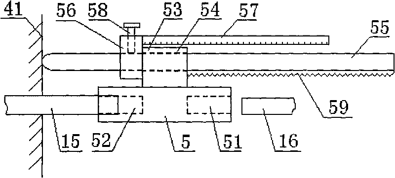 Construction method for installing support rapidly by using rear chambering self-locking anchor rod