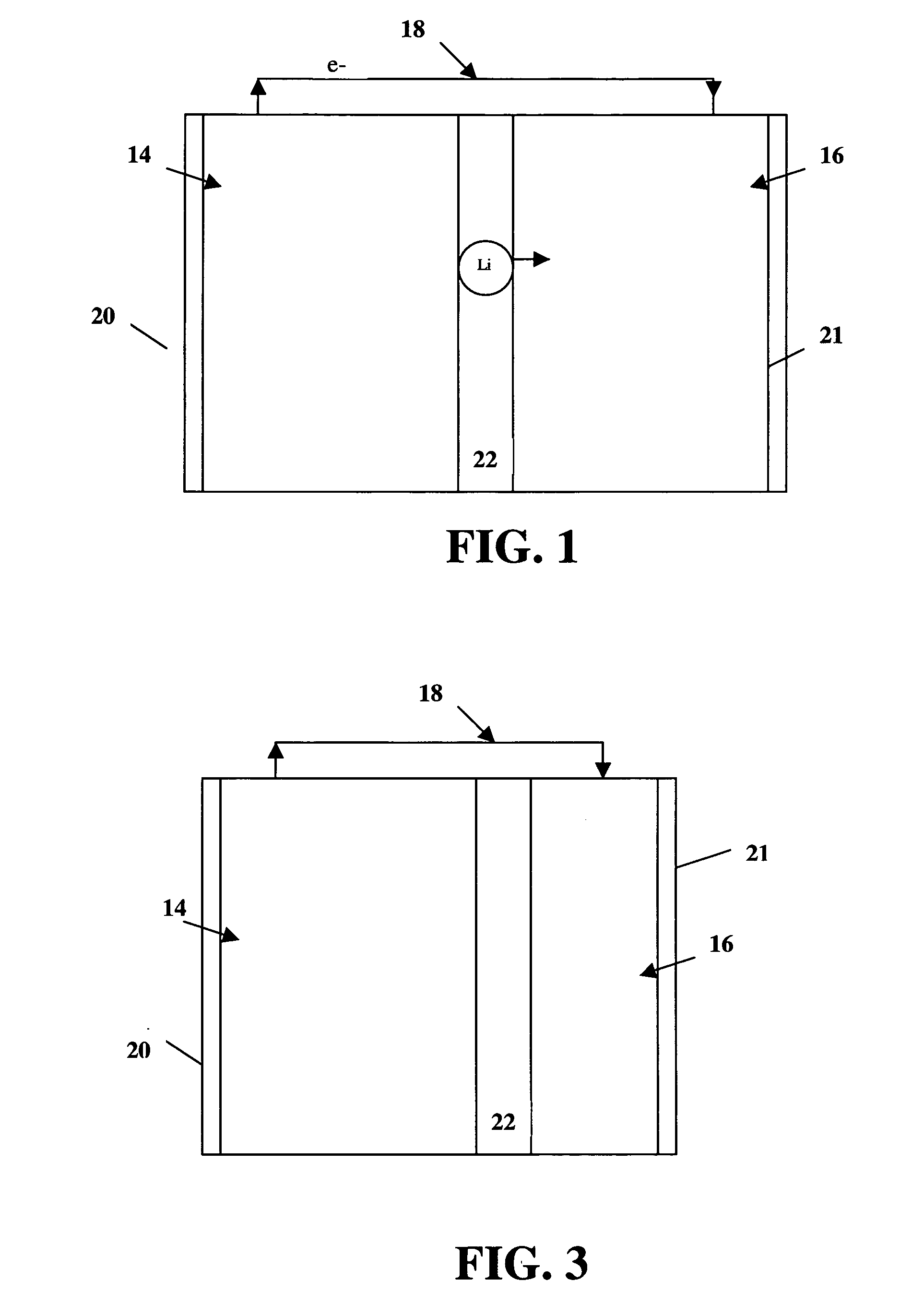 High energy and power density electrochemical cells