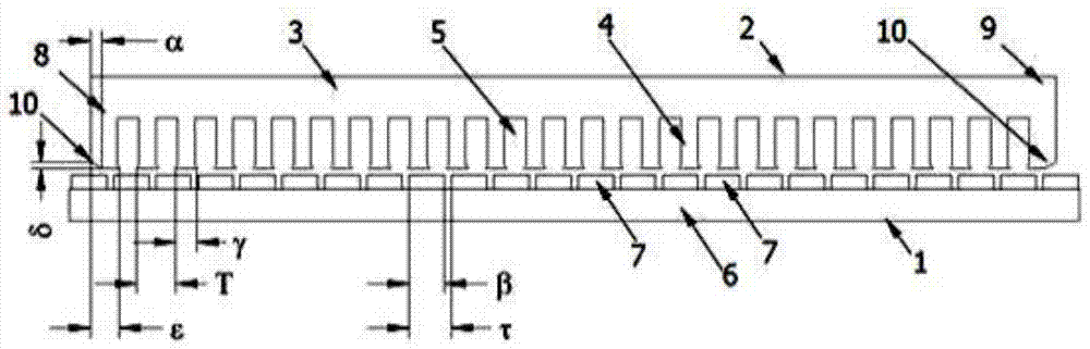 Permanent magnet linear motor with low thrust pulsation