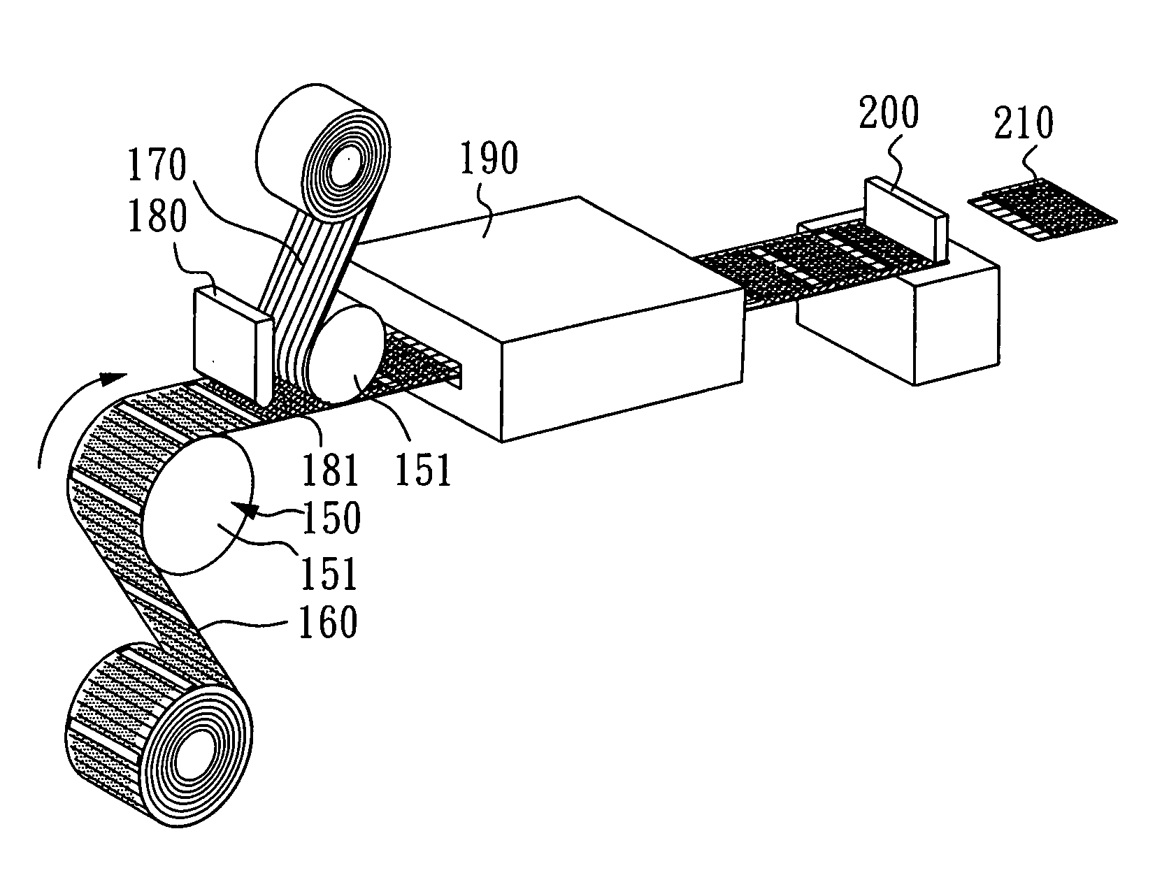 Roll-to-roll process for fabricating passive matrix plastic displays