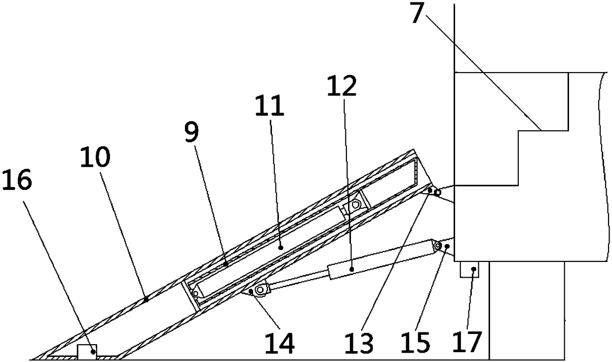 Barrier-free pedestrian pedal system and control method thereof