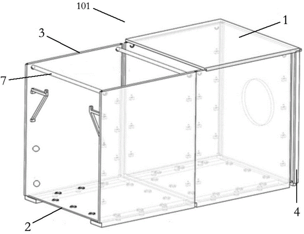 Assembly-type underground cable trench based on comprehensive wiring of city