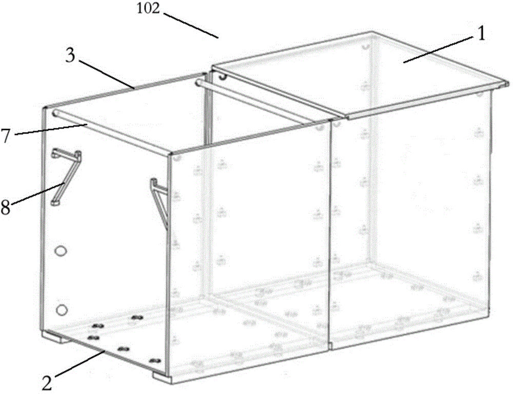 Assembly-type underground cable trench based on comprehensive wiring of city