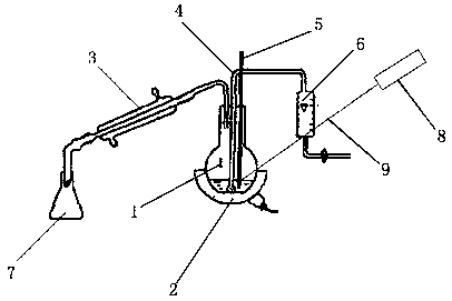 Asphalt recovery temperature observation device and application method