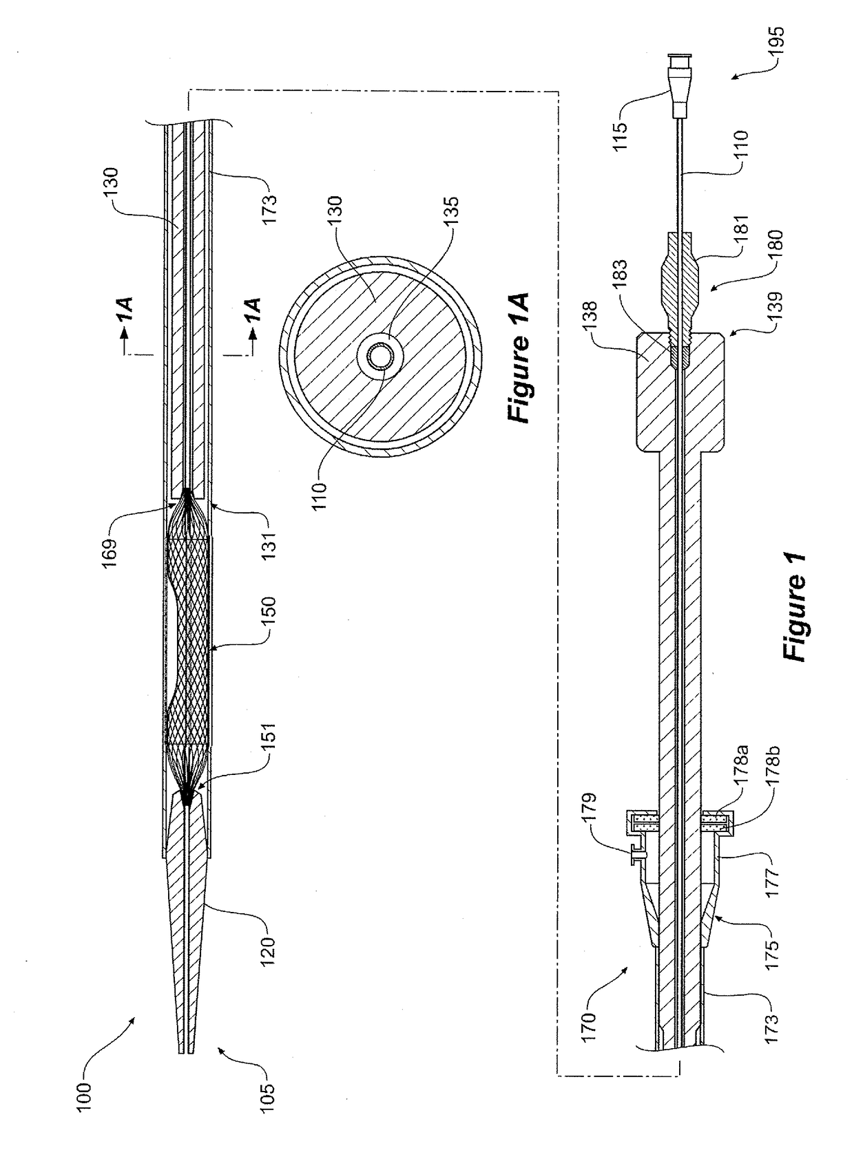 Medical device for temporary deployment into a bodily lumen