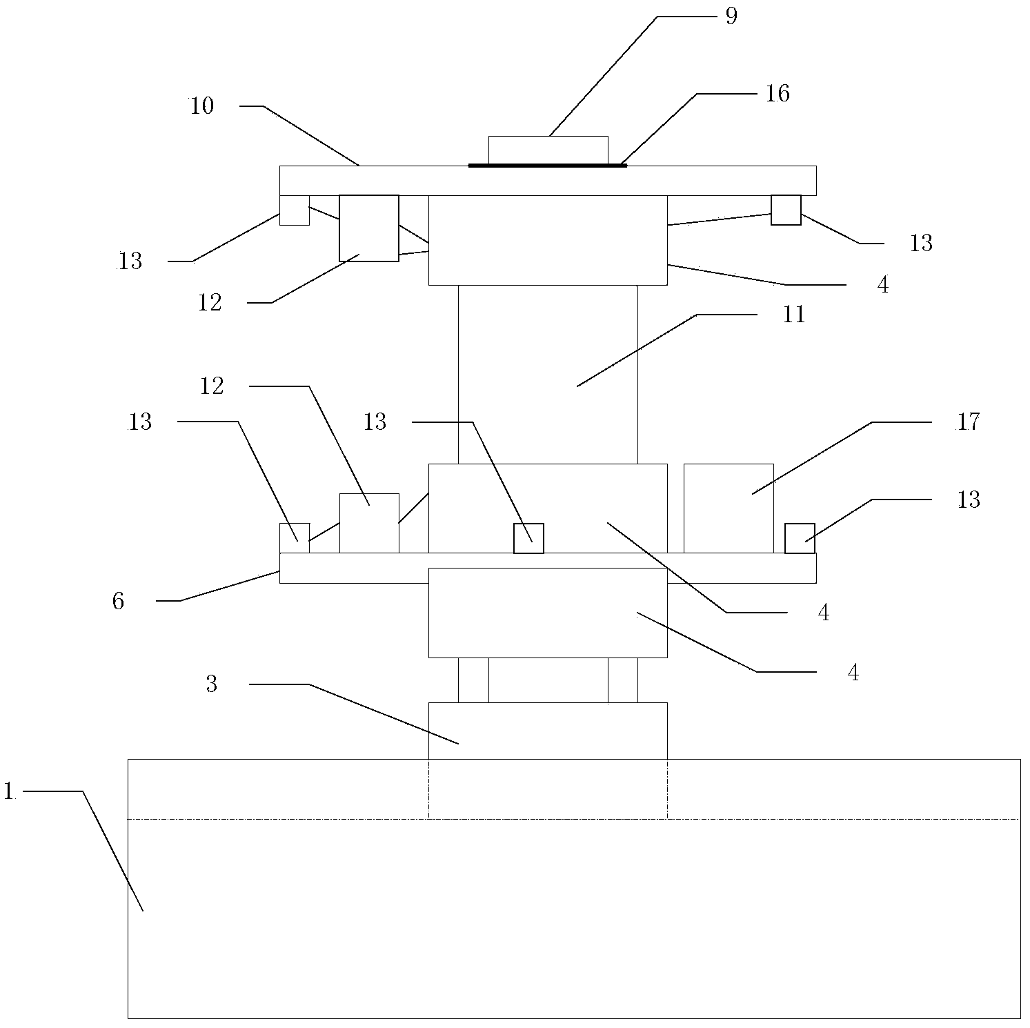 Three-degree-of-freedom space simulator