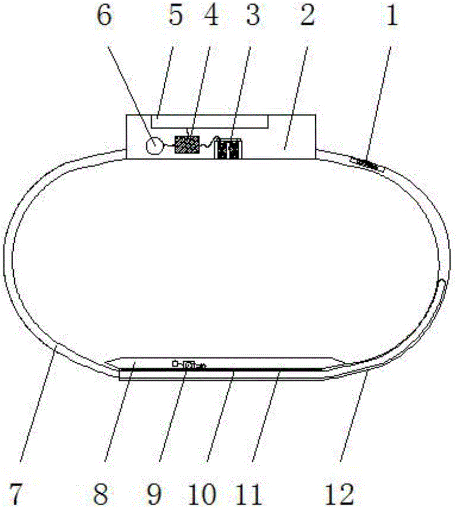 Intelligent quick-disassembly wearable bracelet with memory