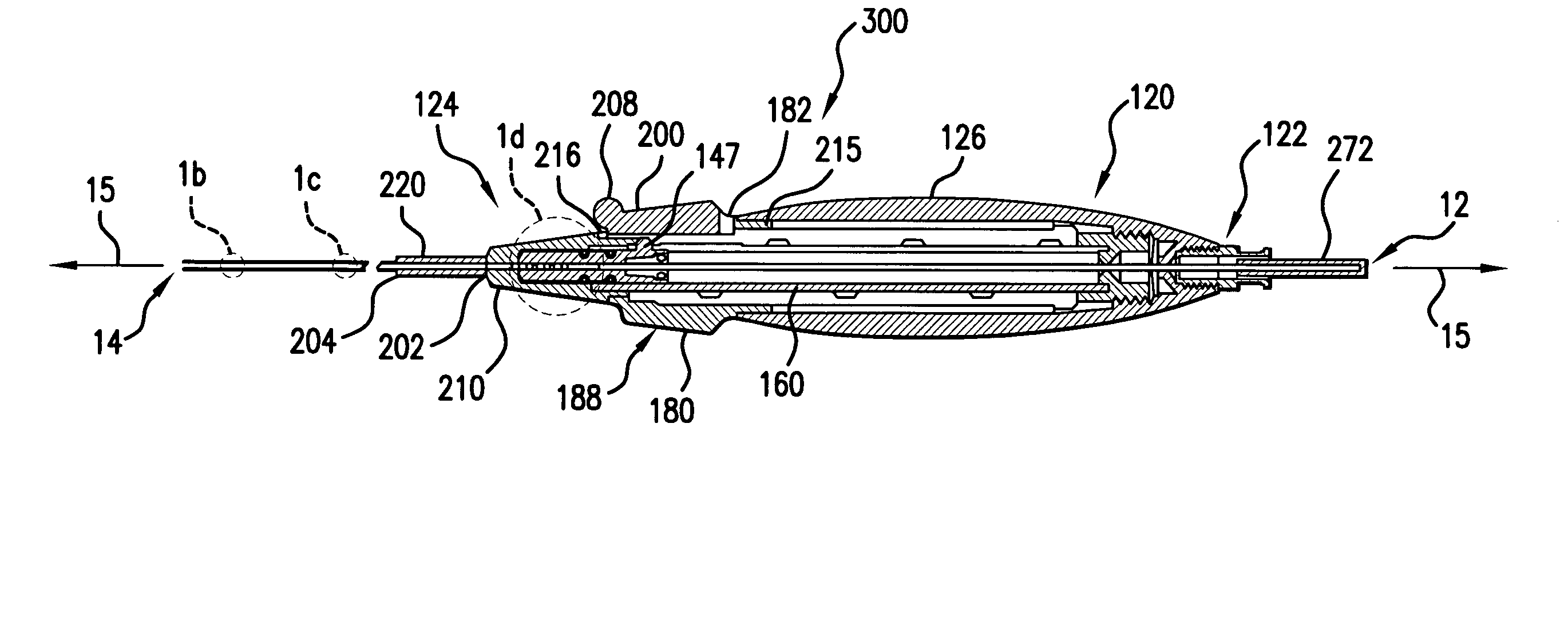 Delivery system for a medical device