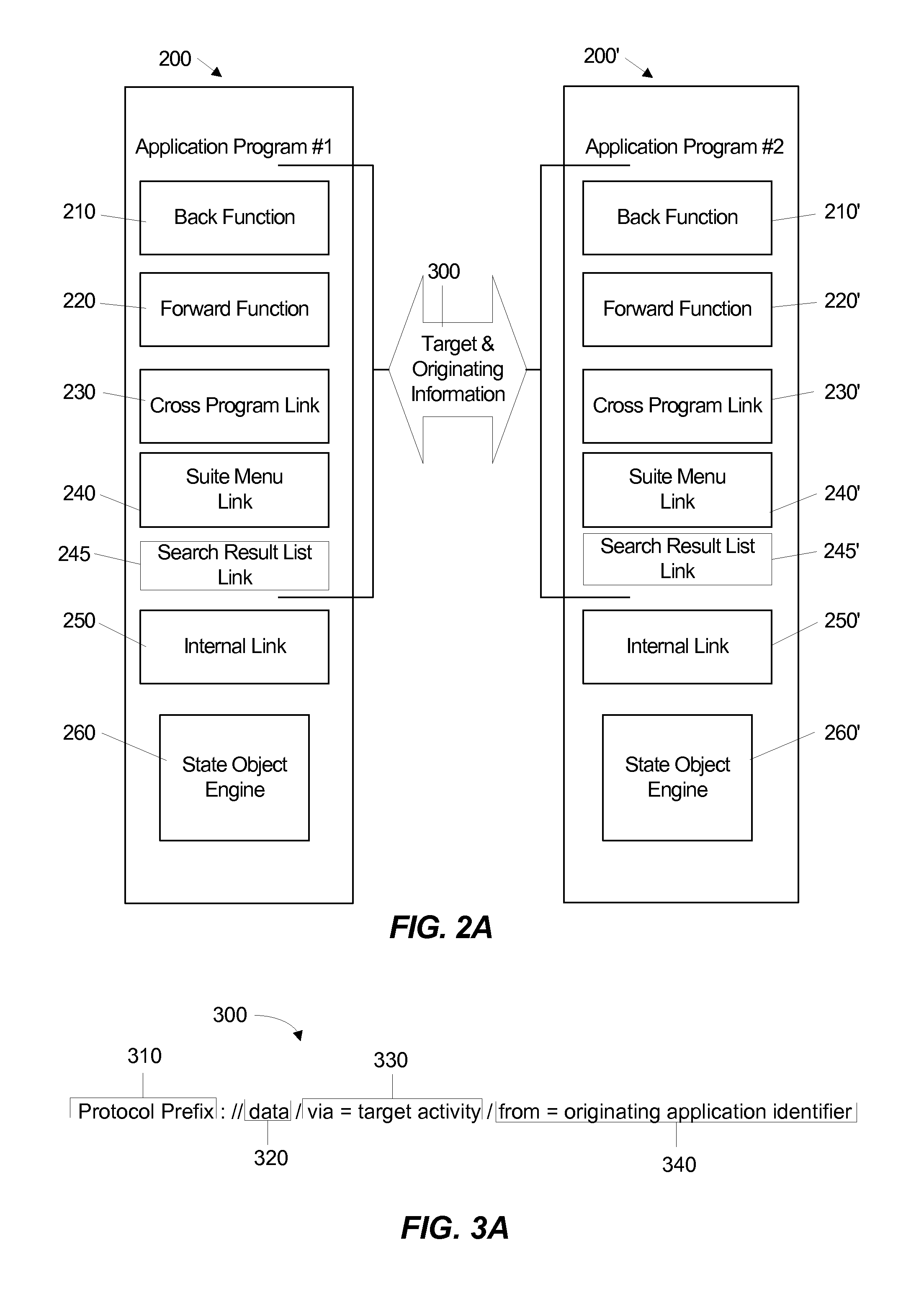 Method and system for navigating between program modules