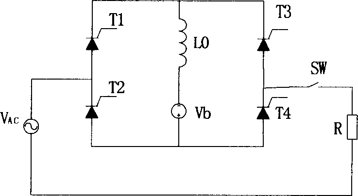 Short-circuit fault current limiter