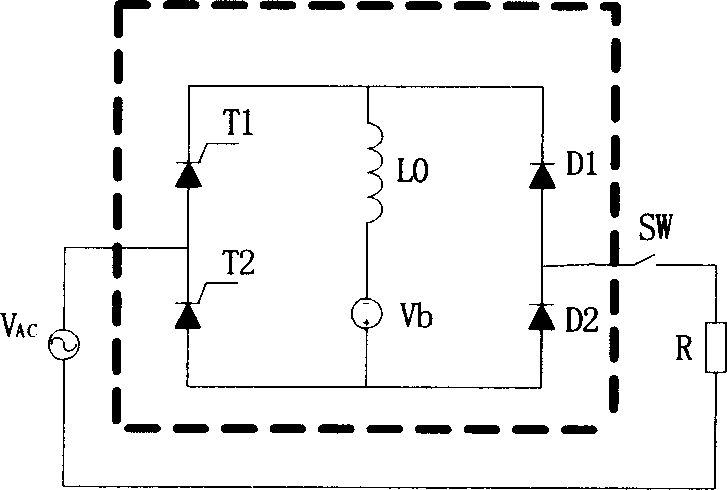 Short-circuit fault current limiter