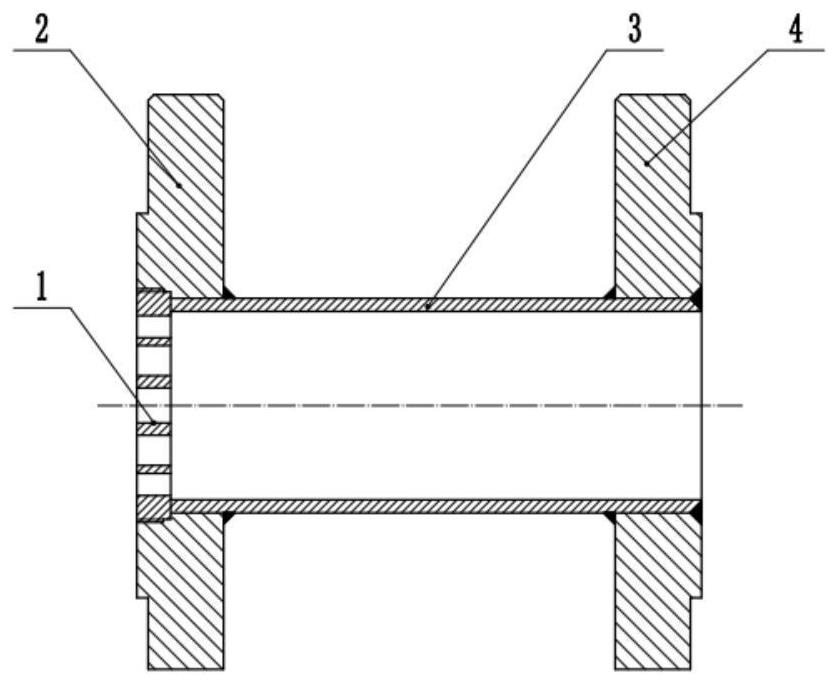 Gas ultrasonic flowmeter applied to large pipe diameter