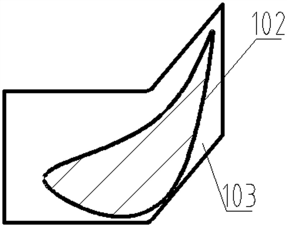 Manufacturing method of assembled stationary blade partition plate of rotary drum steam turbine