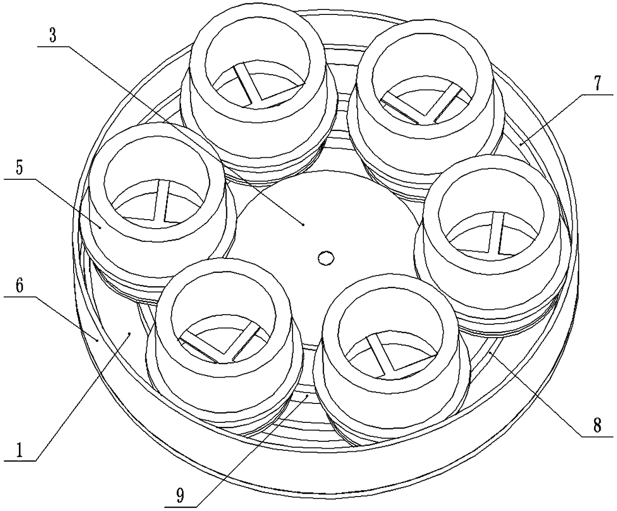 Combined flowerpot