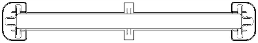 Cracking control method for SLM (Selective Laser Melting) forming of strip-shaped or sheet-shaped structural member