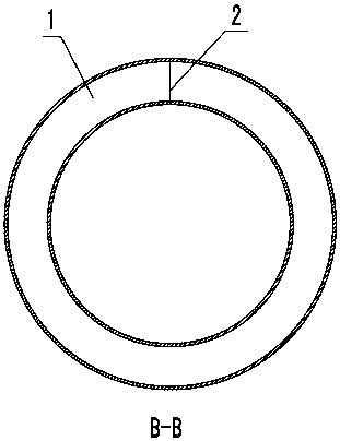 U-shaped ring for gas generator and its manufacturing process